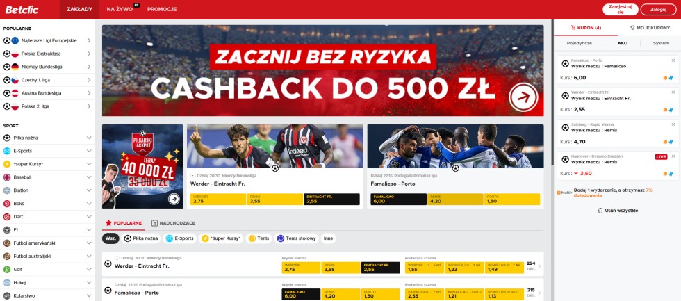 betclic strona internetowa